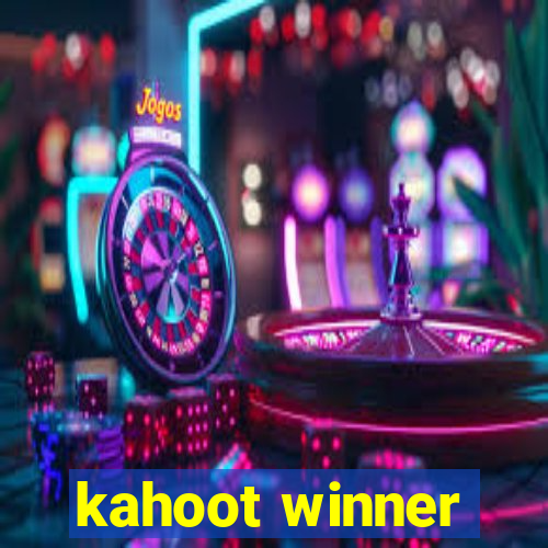 kahoot winner